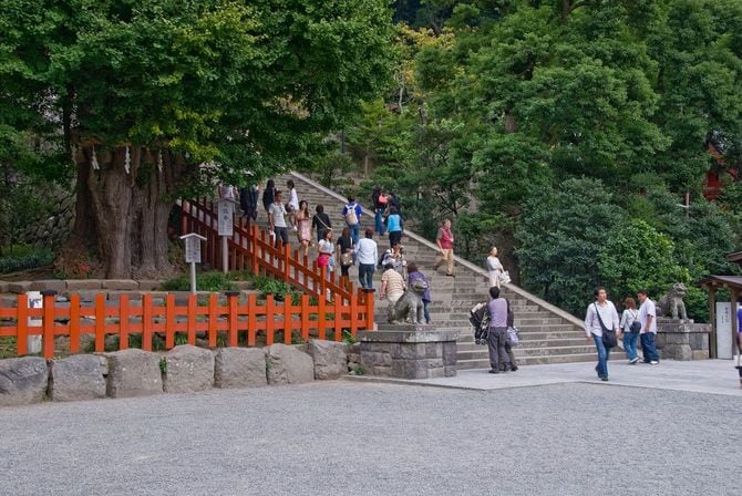 源実朝が暗殺された場所