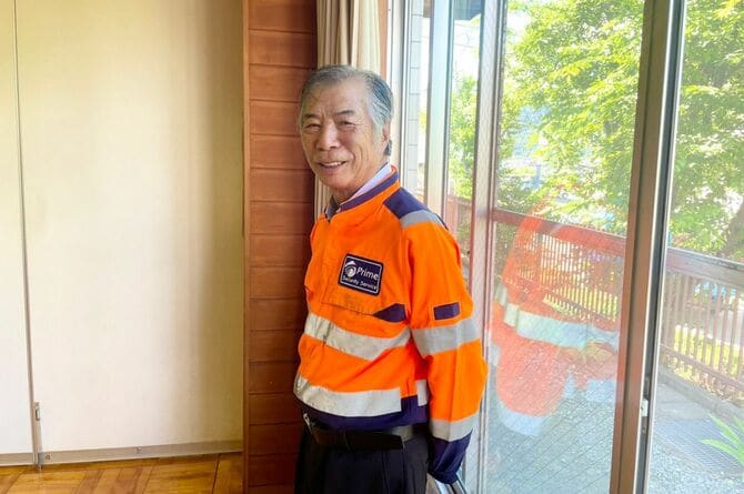 プライムセキュリティーサービス 住井正男さん