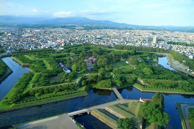 鈴木良光が新政府軍と戦った五稜郭、北海道