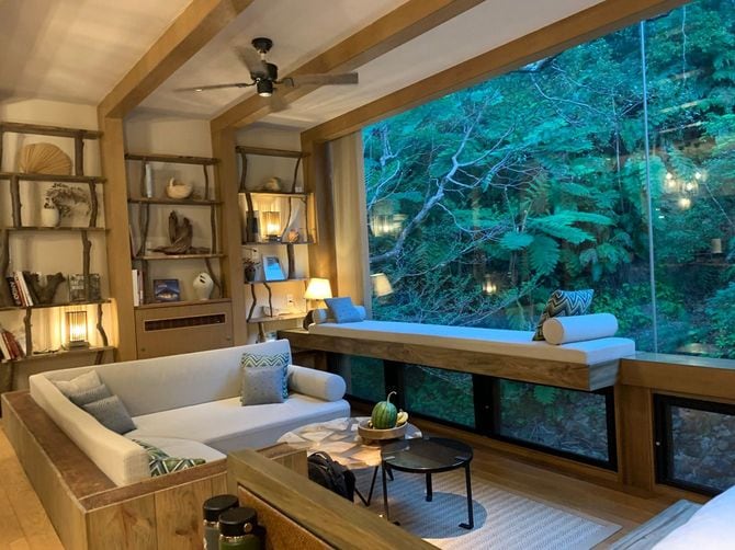 アジアの高級ホテルのような「エアロハウス」。