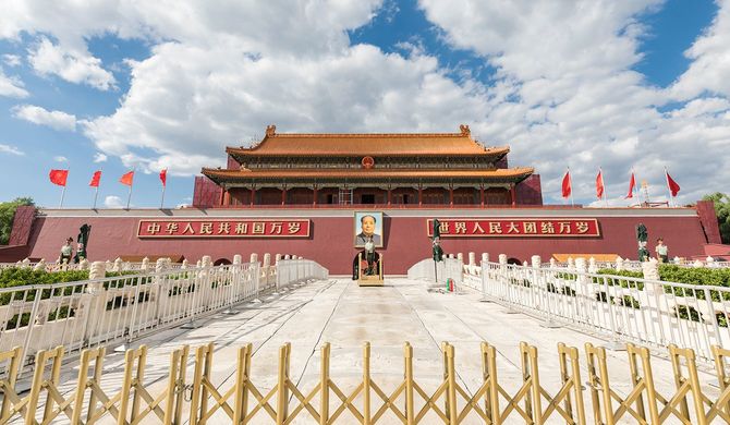 中国北京市 天安門