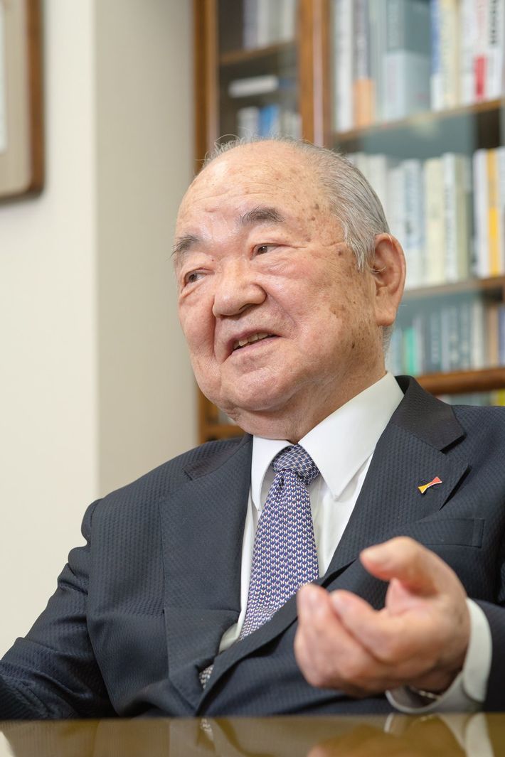 齢90になるアークスの横山会長。