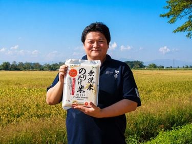 まずいタイ産｣を覆し､一等米判定…日本人男性(42)が13年かけて作った