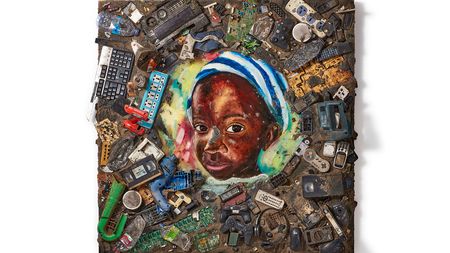 ガーナのゴミを使ったアート作品が1点2億円に…売れない路上画家が超