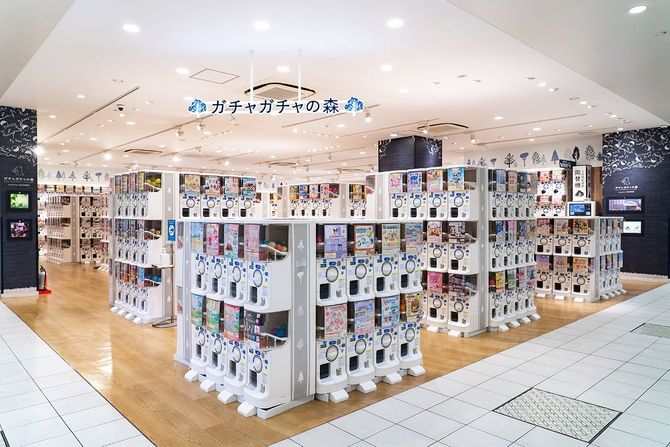 ガチャガチャの森外観