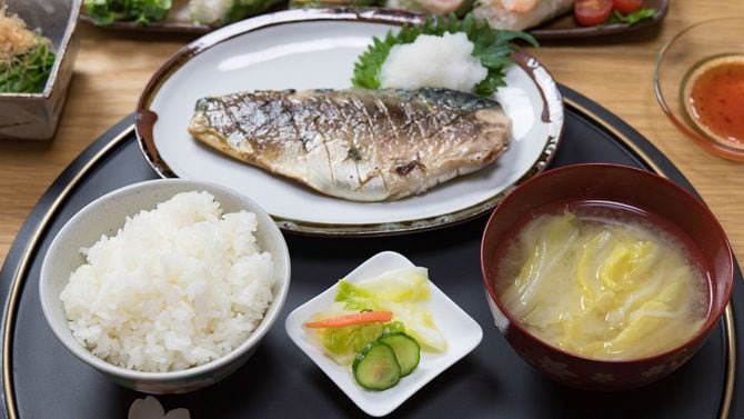魚焼き定食