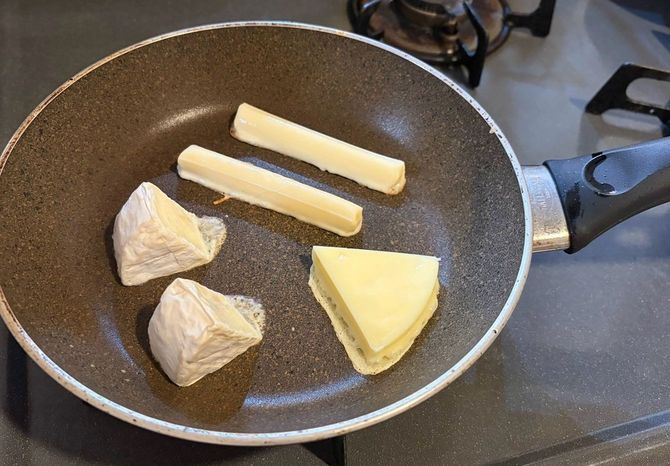 手軽に作れる焼きチーズのレシピ