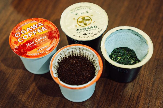 ブランドや豆、茶葉によって細かさや量などが最適になるように調整されている