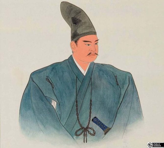 上杉景勝像（山形県米沢市・上杉神社蔵・作者不詳）