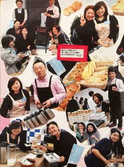 リクルートスタッフィングを離れるときに、社員からもらった色紙（写真＝本人提供）