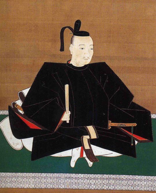 織田信雄(次男)の肖像画・部分(総見寺所蔵)