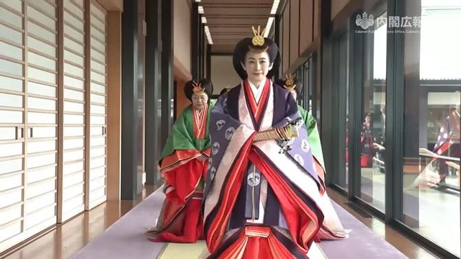 秋篠宮妃紀子さま(2019年10月22日「即位礼正殿の儀」)