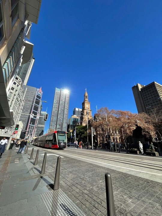 オーストラリアの街並み。ワーキング・ホリデー制度を使って現地で働く日本人も多い