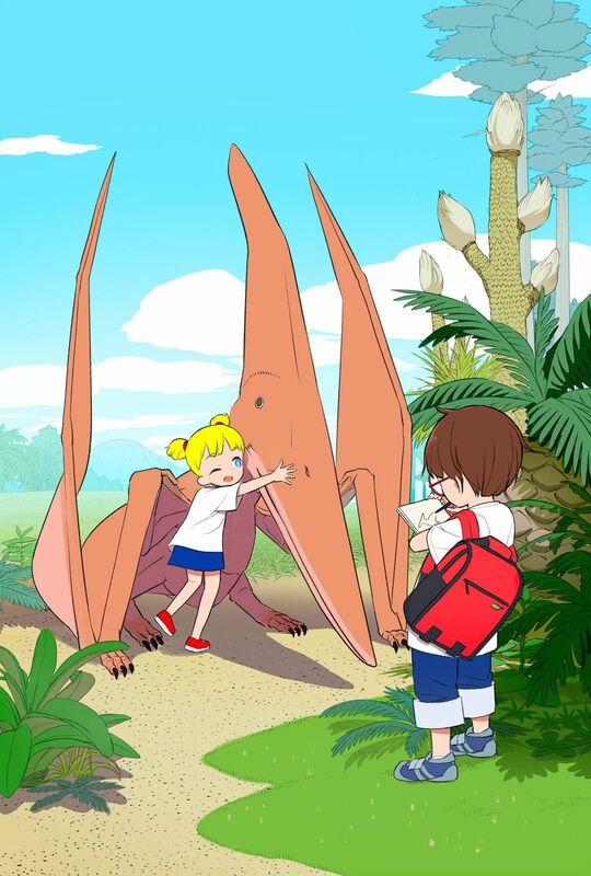 親しみやすい見た目と、恐竜の骨格の正しさを両立させたイラストが随所に挿入されている