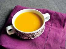 シナモンが香る「かぼちゃと生姜のポタージュ」のレシピ