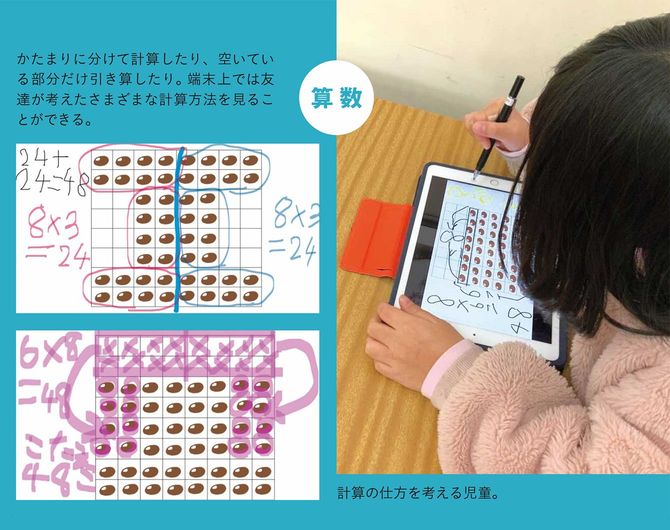 算数の授業風景
