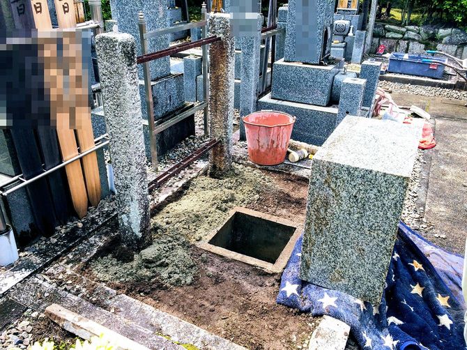 墓じまいの風景