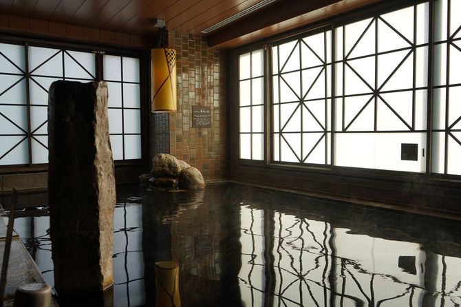 ドーミーイン池袋の最上階にある大浴場