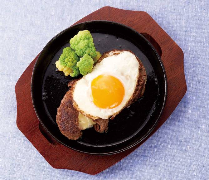 チーズインビーフハンバーグ