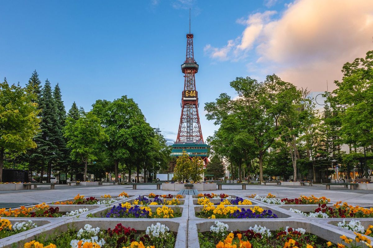 大通公園のさっぽろテレビ塔