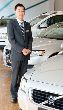 塚田眞一●1977年、埼玉県生まれ。98年に東京法科学院専門学校卒業後、フォード新埼玉入社。2003年に埼玉スバルに移り、ボルボ・カーズ浦和に勤務。趣味は川釣りとドライブ。