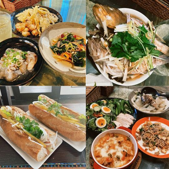 高川家で夫が作った家庭料理