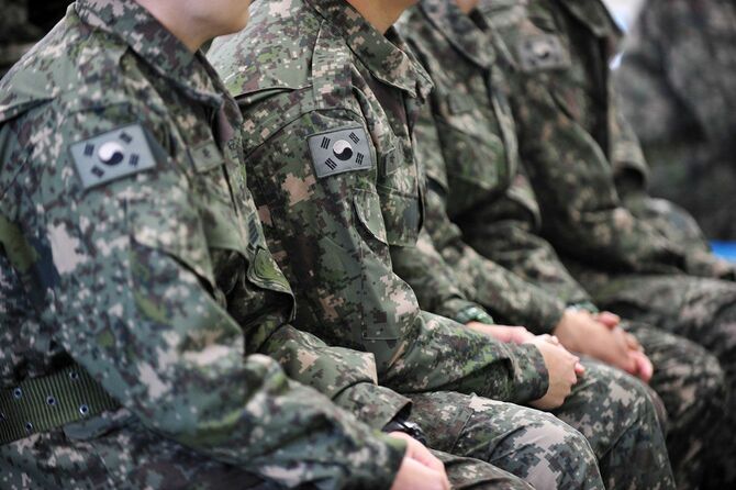 韓国軍兵士