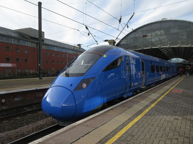 2020年秋にスコットランドで開業した新型特急「Lumo」