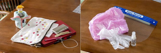 必ず持っていく千福さんの仕事道具。