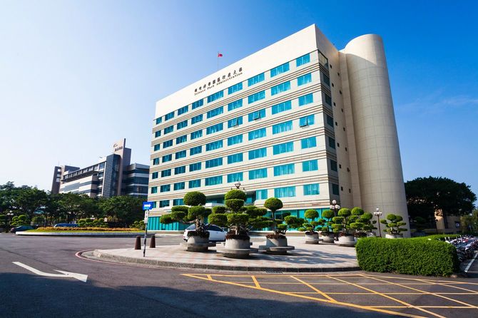 台湾・新竹サイエンスパークの管理棟