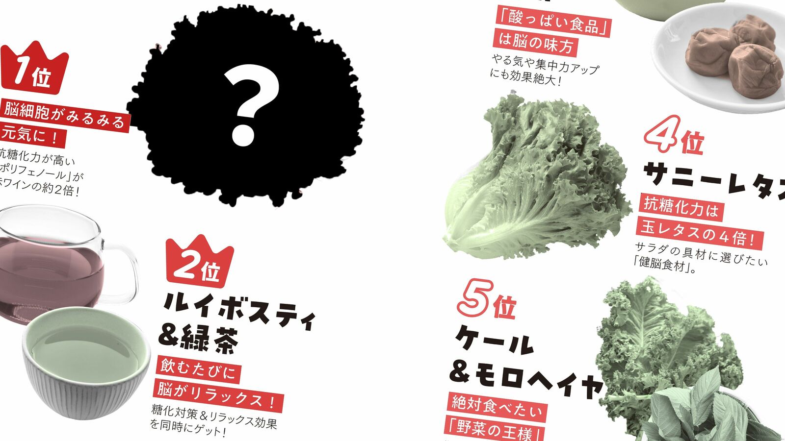 3位は梅干し､2位はルイボスティ､では1位は…子どもの成績アップに効果的な食材ランキングトップ5 受験生に必要な栄養素が丸ごととれる"最高のおやつ"とは