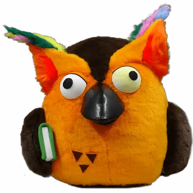 人気キャラ「R.B.ブッコロー」(有隣堂公式サイトより)