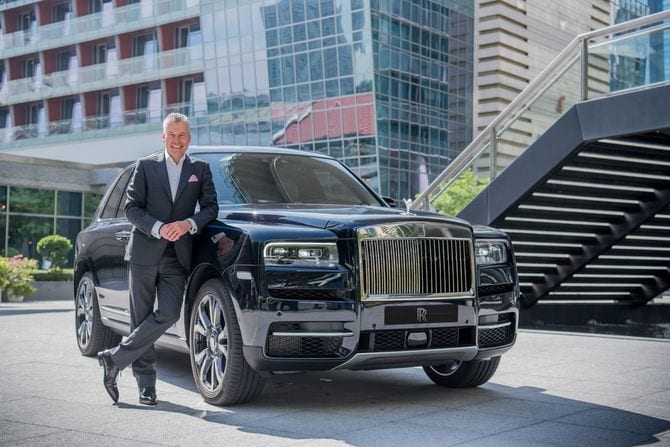 ロールス・ロイスブランドとして初のSUV「カリナン」。車両価格は4258万円