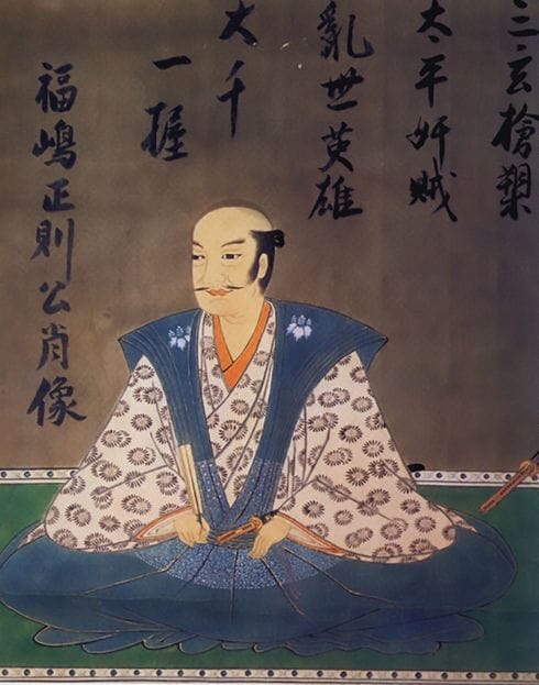 福島正則画像（東京国立博物館所蔵品）