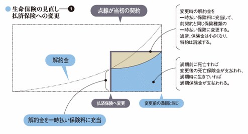 生命保険の見直し1―払済保険への変更