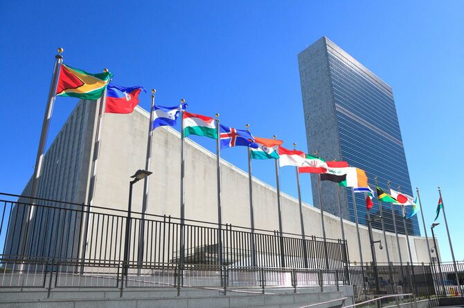 ニューヨークにある国連本部ビル
