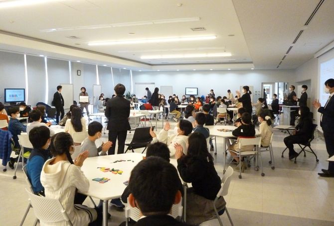 かえつ有明のアクティブラーニング思考力特待入試の様子