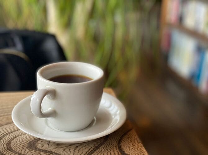 カップに入ったコーヒー