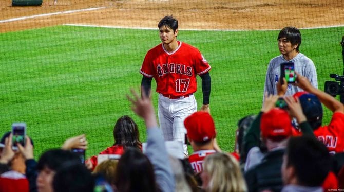 大谷翔平選手と通訳の水原一平さん
