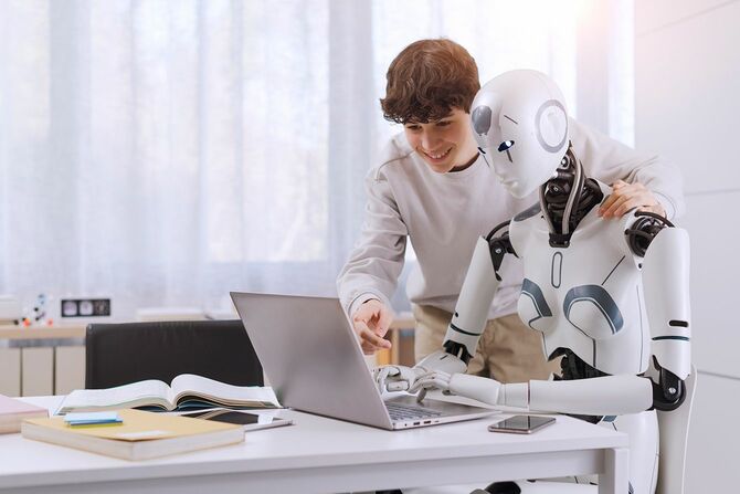 ロボットで勉強する
