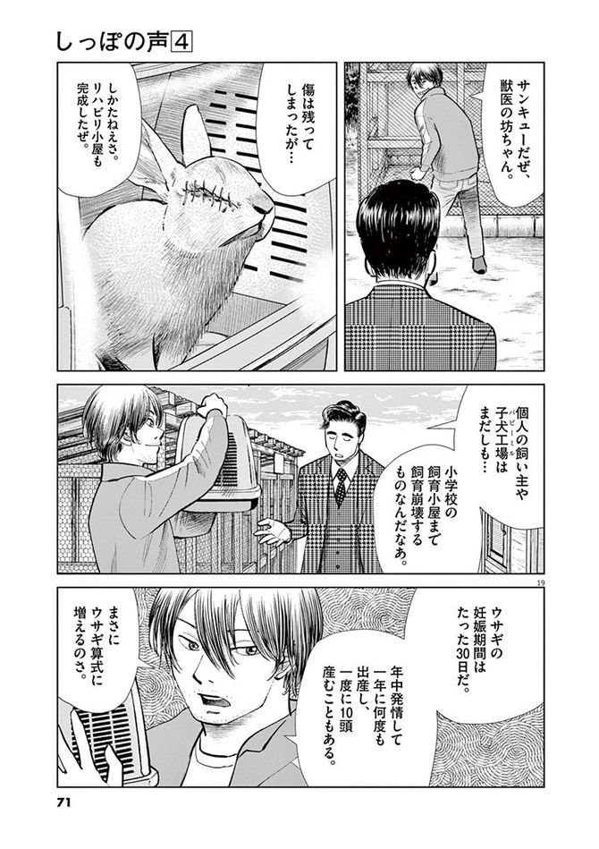 『しっぽの声』c夏緑・ちくやまきよし／小学館