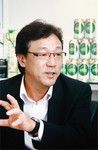 佐藤章氏(キリン)。佐藤氏は「生茶」「FIRE」などの清涼飲料を次々と大ヒットさせた。