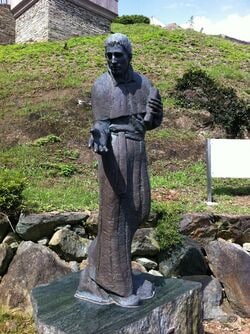 長崎にあるルイス・フロイスの像