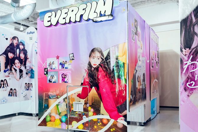 プリとプロジェクターを合わせた「EVERFILM」はシチュエーションに合わせたプロジェクションをつけられる
