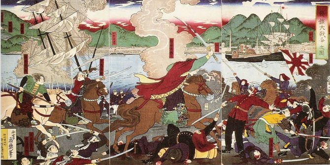 「箱館大戦争之図」