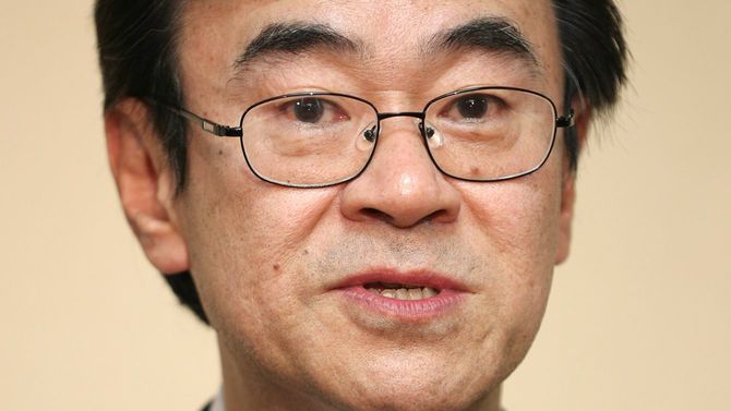 2019年1月21日、就任の記者会見をする黒川弘務東京高検検事長