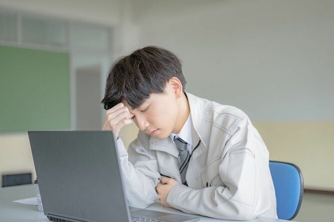 落ち込むビジネスマン