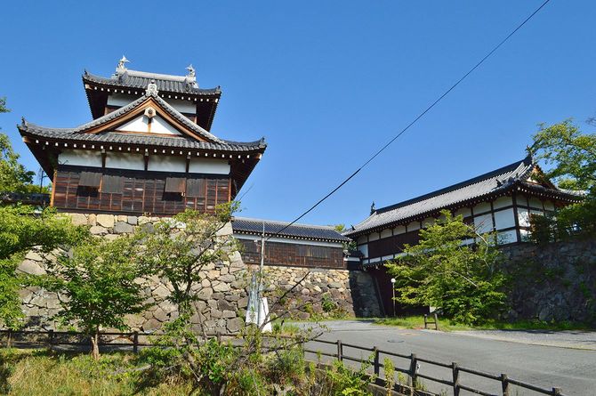 郡山城（大和国）追手門と追手向櫓