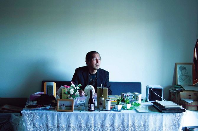 伊藤時男さん。40年以上もの間を精神科病棟の中で過ごした。今は自由の鳥となった。