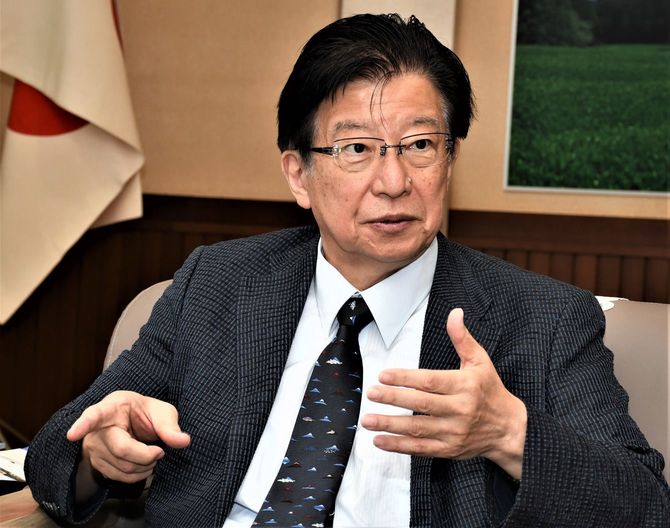 医大誘致を公約にした川勝前知事